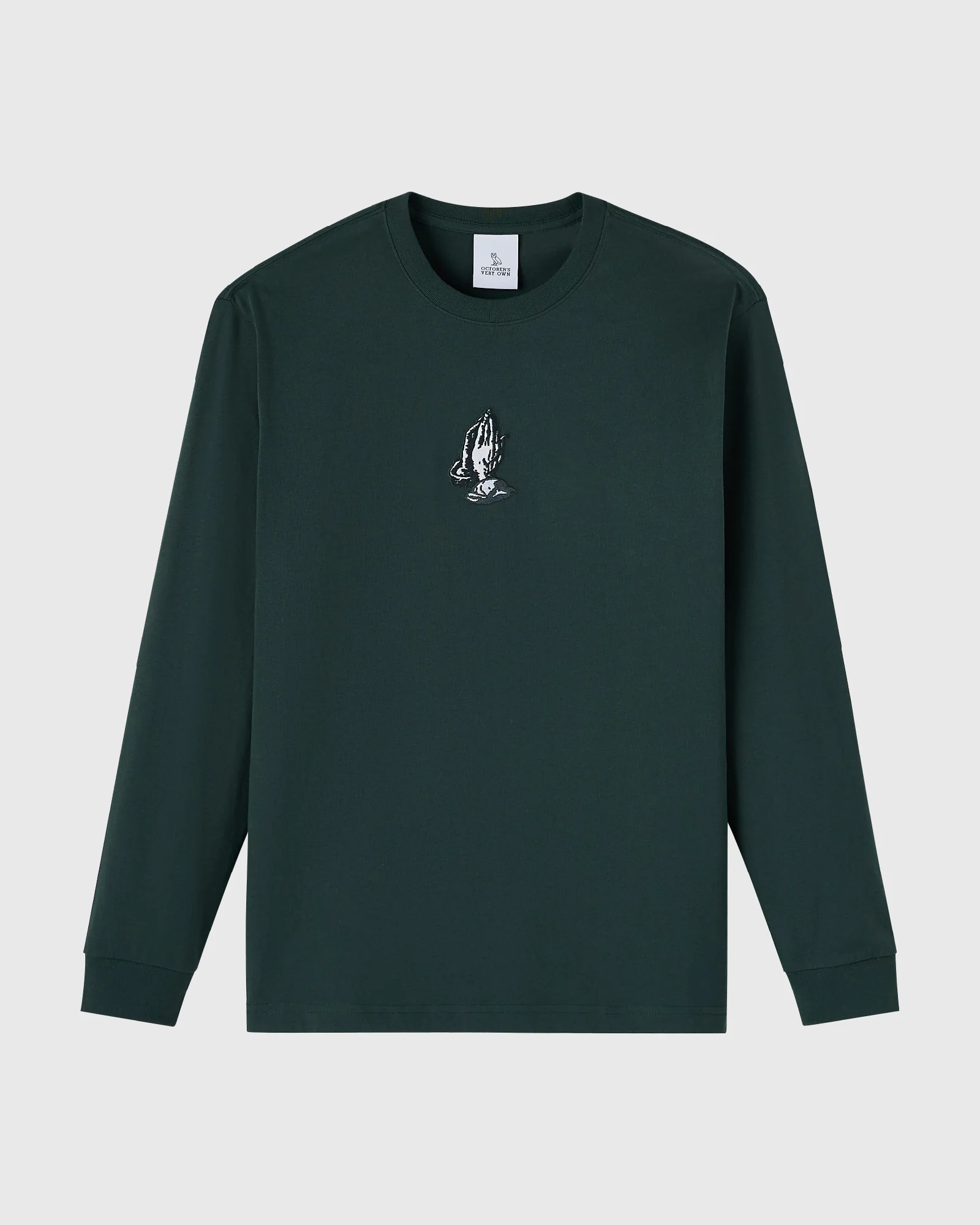 6 God Long-Sleeve Tee - Midnight Green