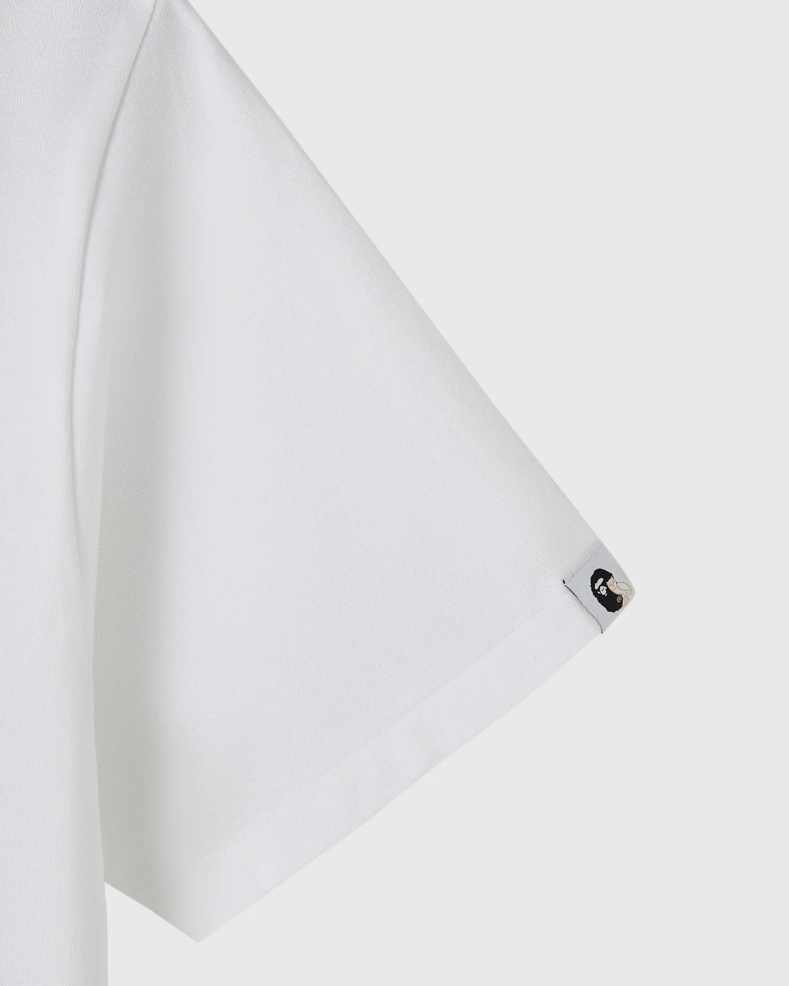 BAPE® OVO-Sta Crocodile Print Tee - White - Image 4