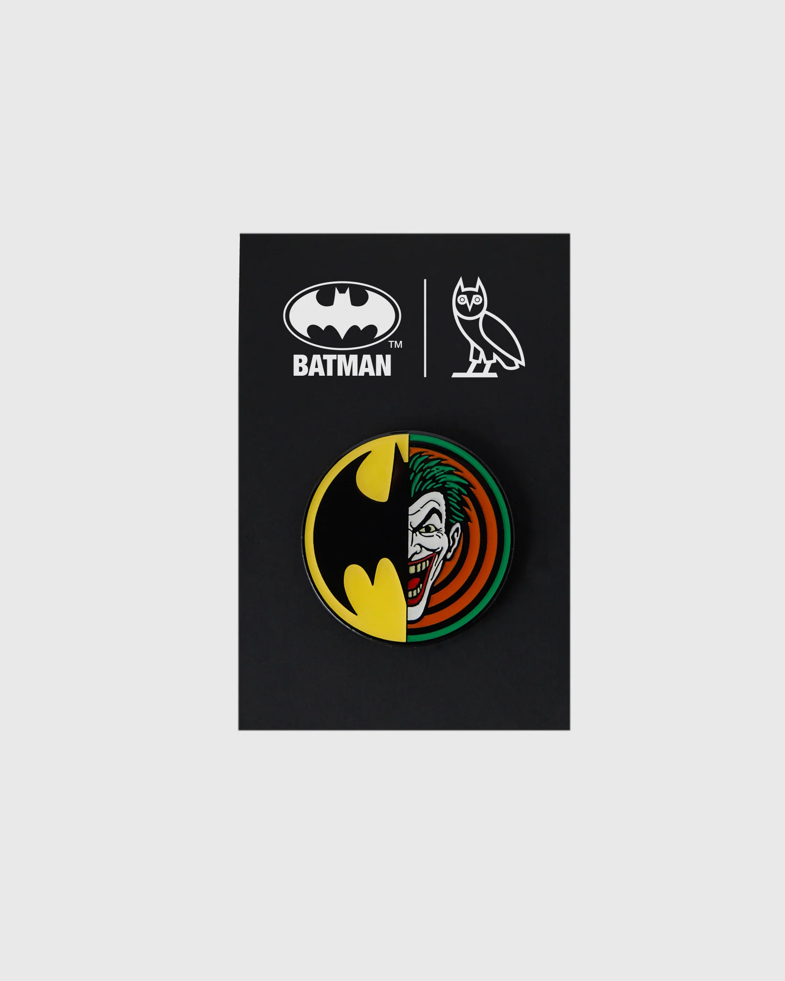 Batman x The Joker Enamel Pin - Half and Half