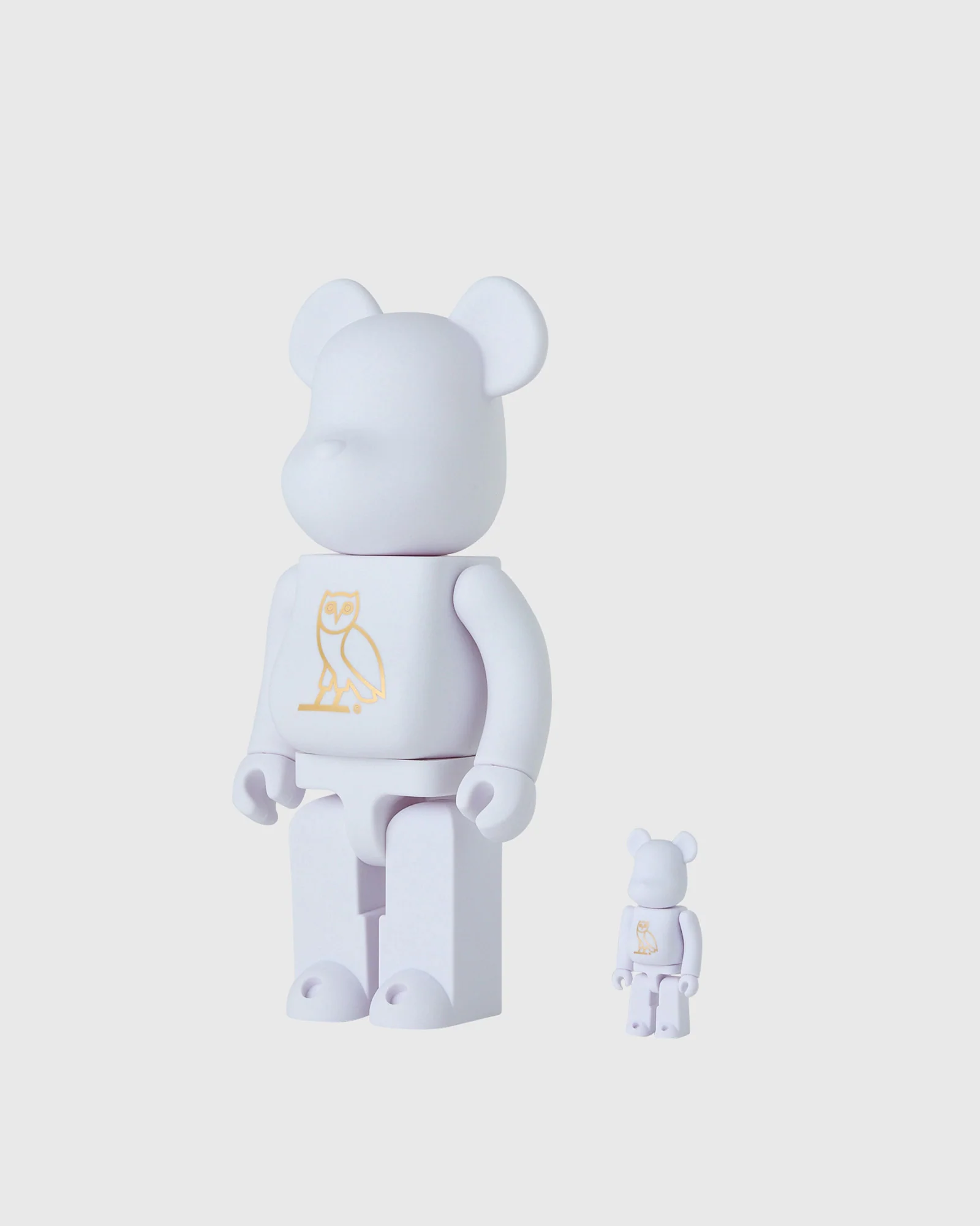 Medicom BE@RBRICK™ 400% & 100% Set - Pearl White - Image 3