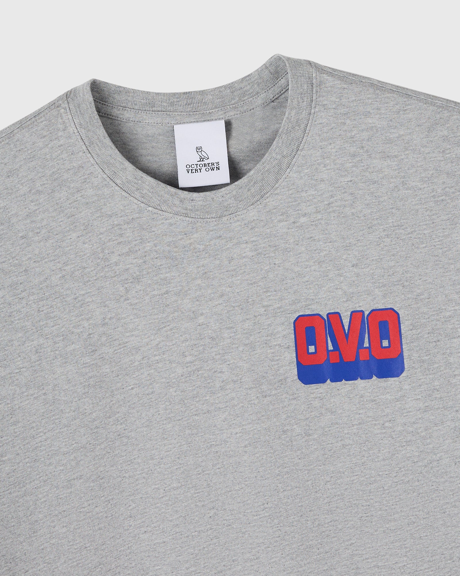 Circle Wordmark Tee - Heather Grey - Image 3