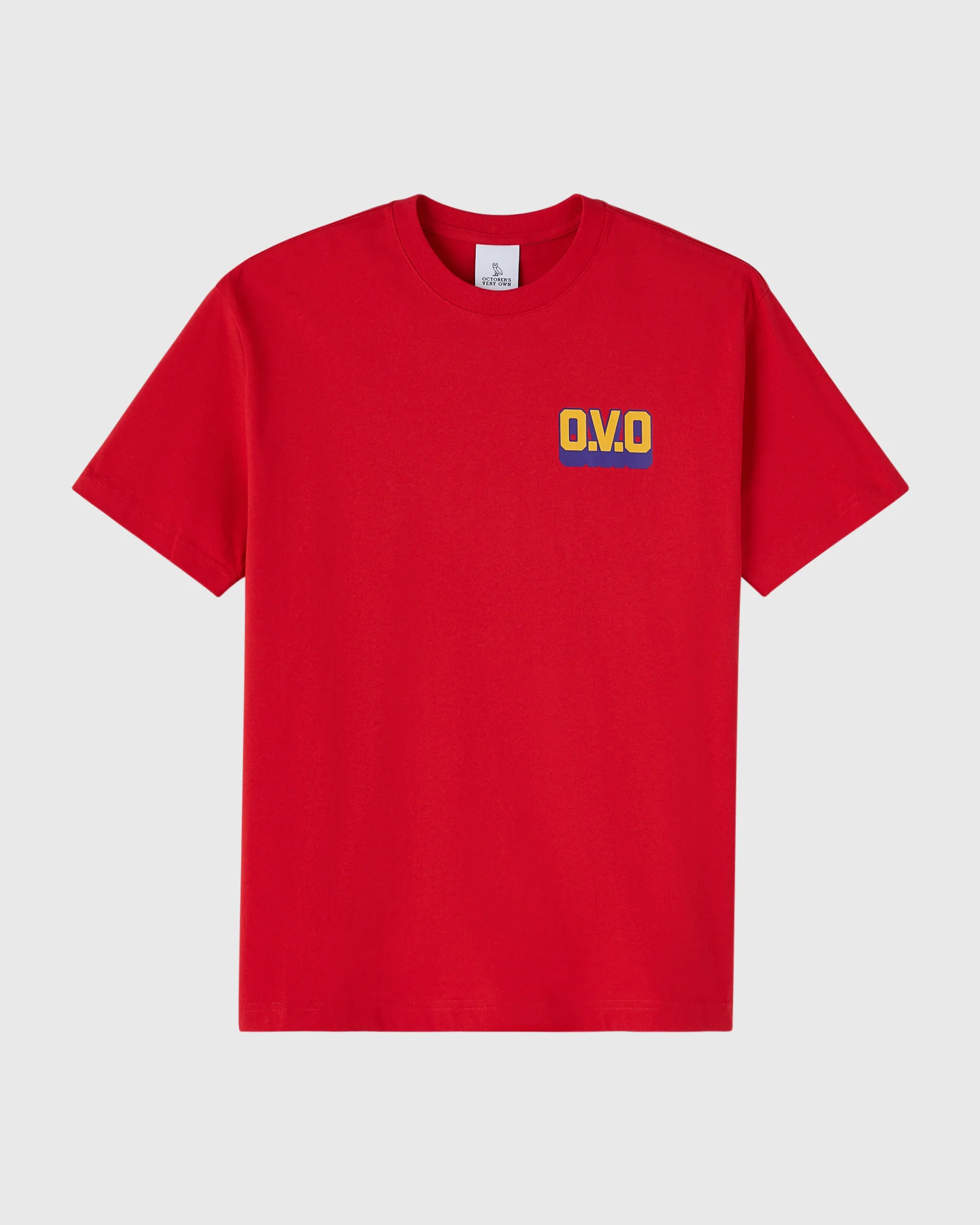 Circle Wordmark Tee - Red