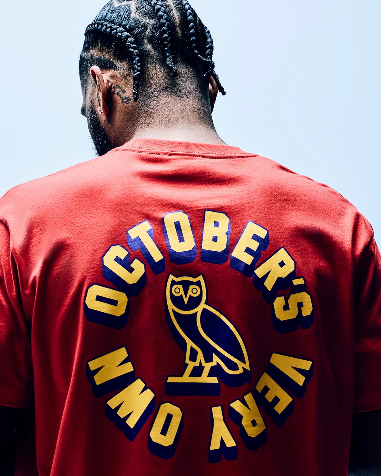 Circle Wordmark Tee - Red - Image 2