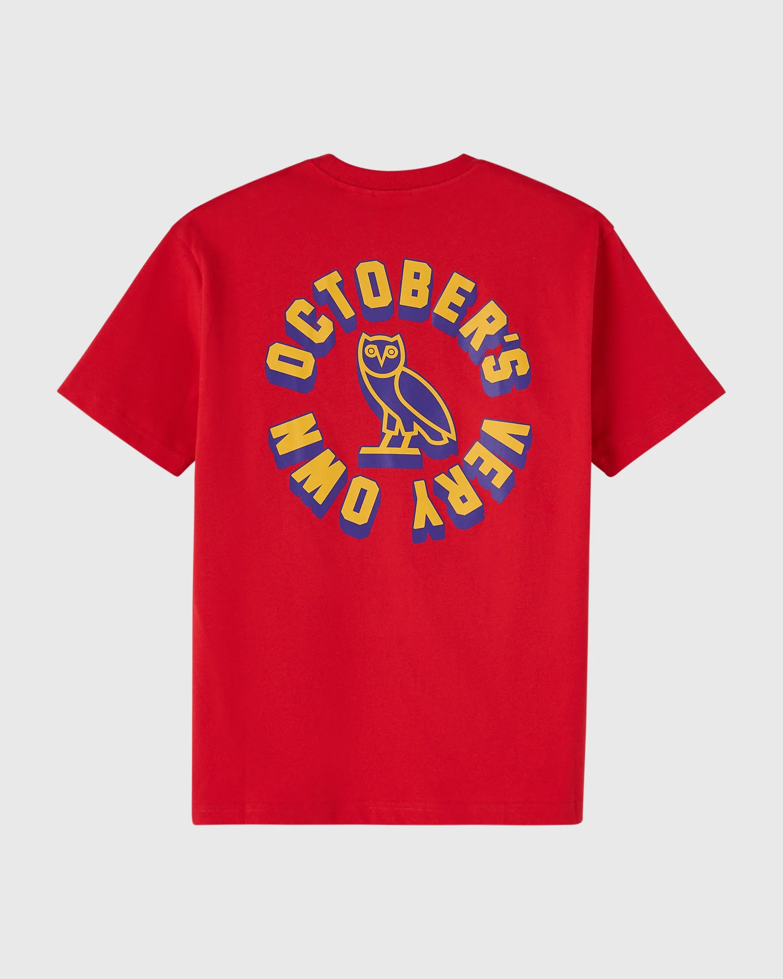 Circle Wordmark Tee - Red - Image 3