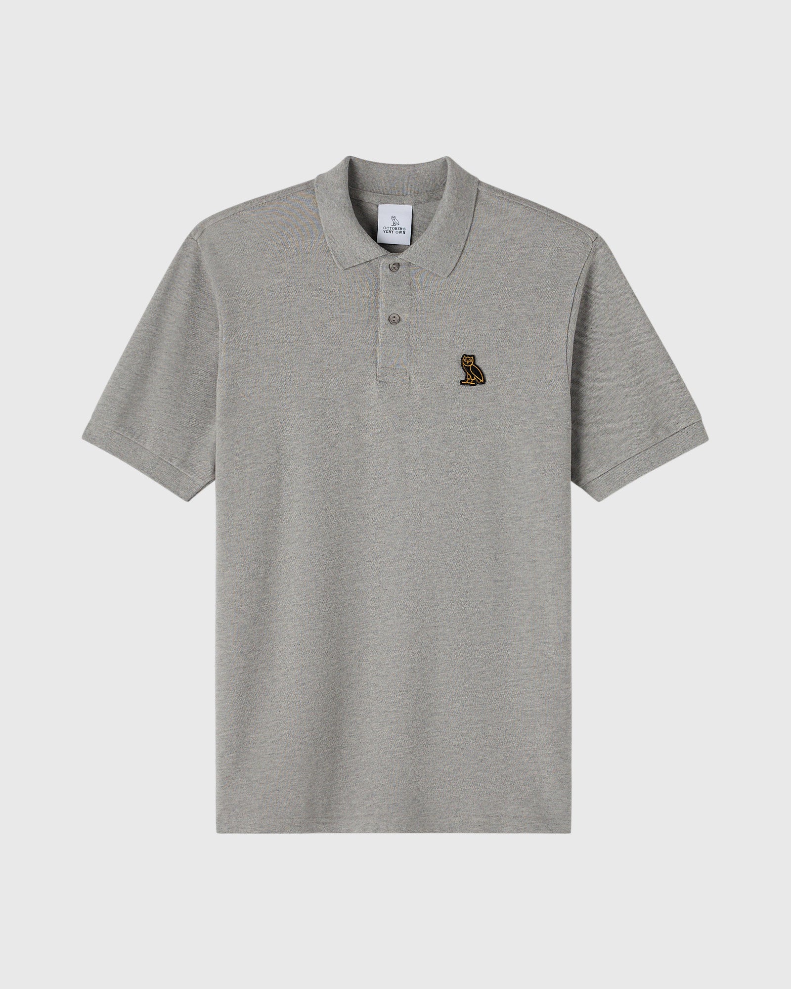 Classic Polo - Heather Grey