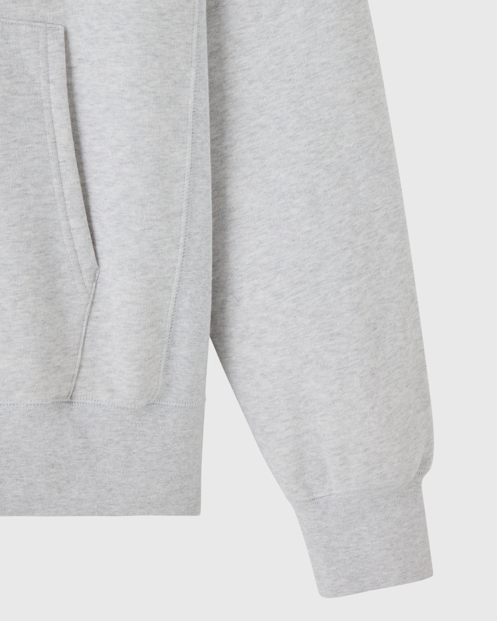 Collegiate Hoodie - Ash Heather Grey - Image 3