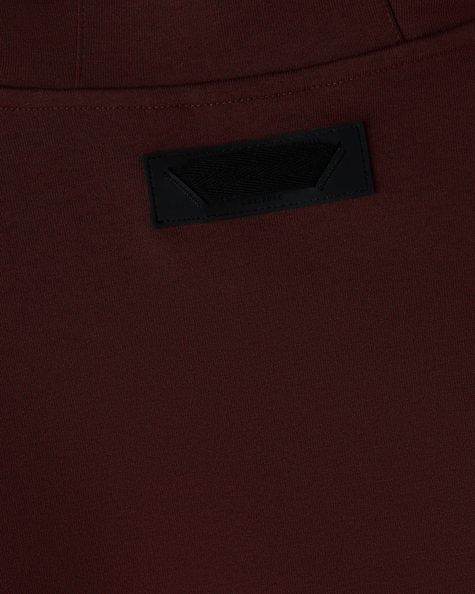 Double Knit Script Hoodie - Cocoa - Image 4