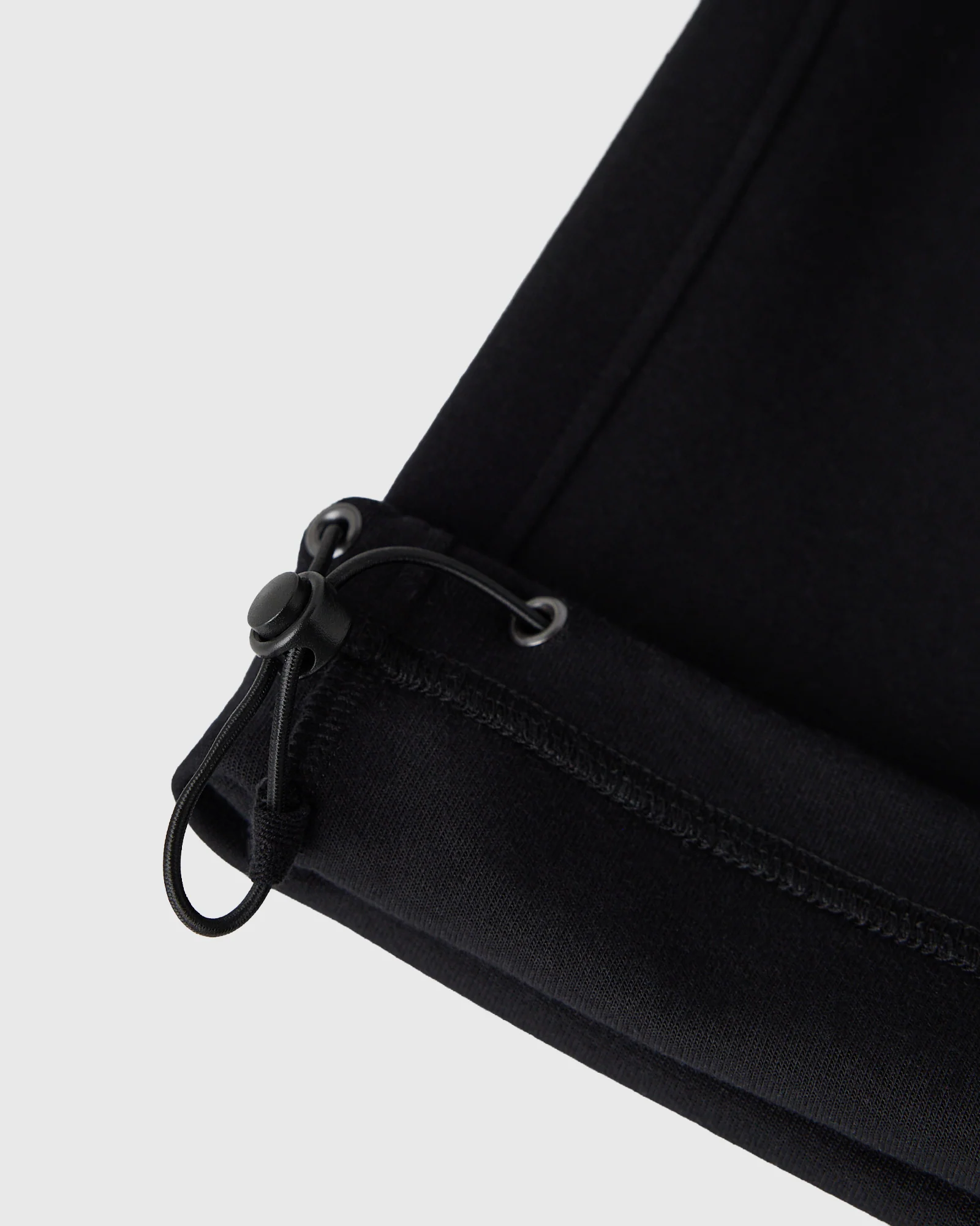 Double Knit Script Sweatpant - Black - Image 4