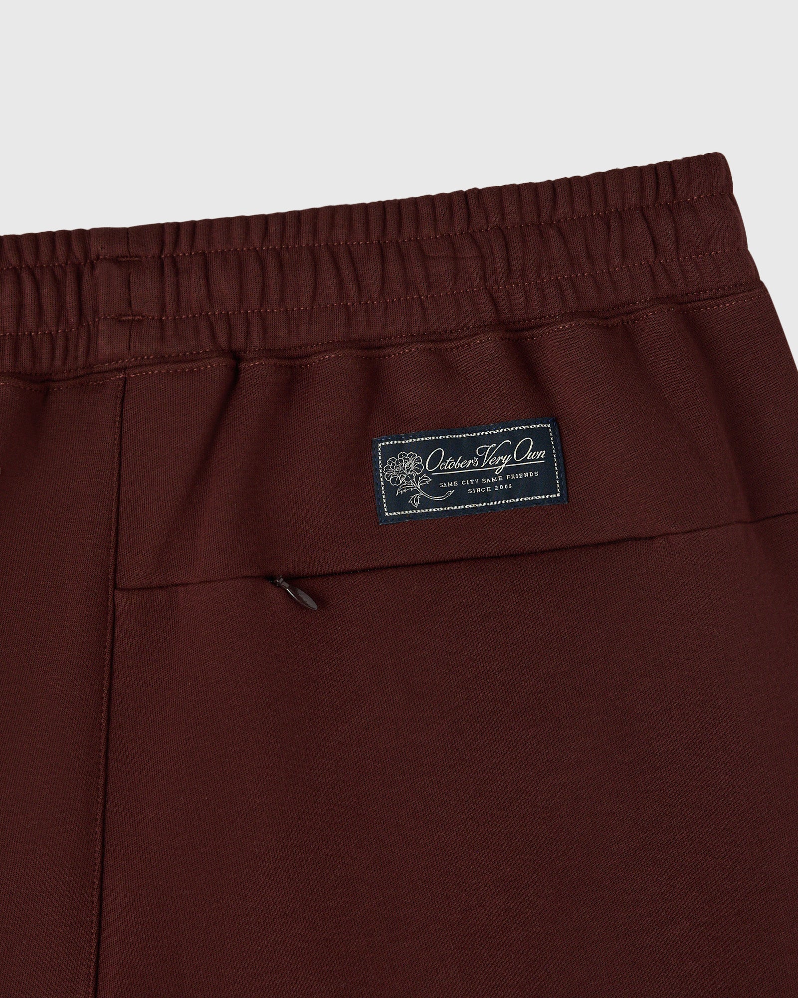Double Knit Script Sweatpant - Cocoa - Image 2