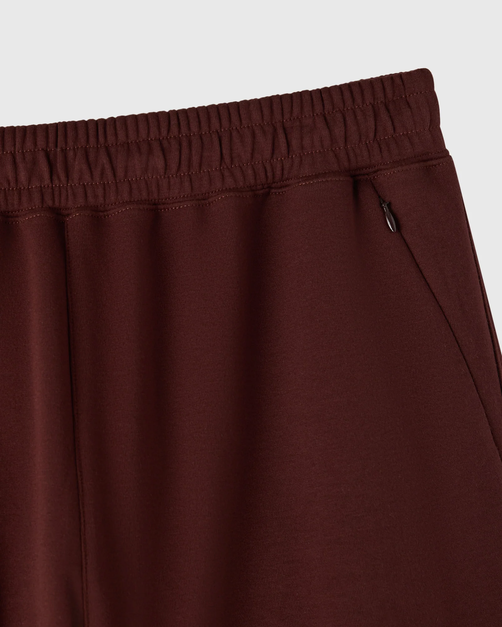 Double Knit Script Sweatpant - Cocoa - Image 3