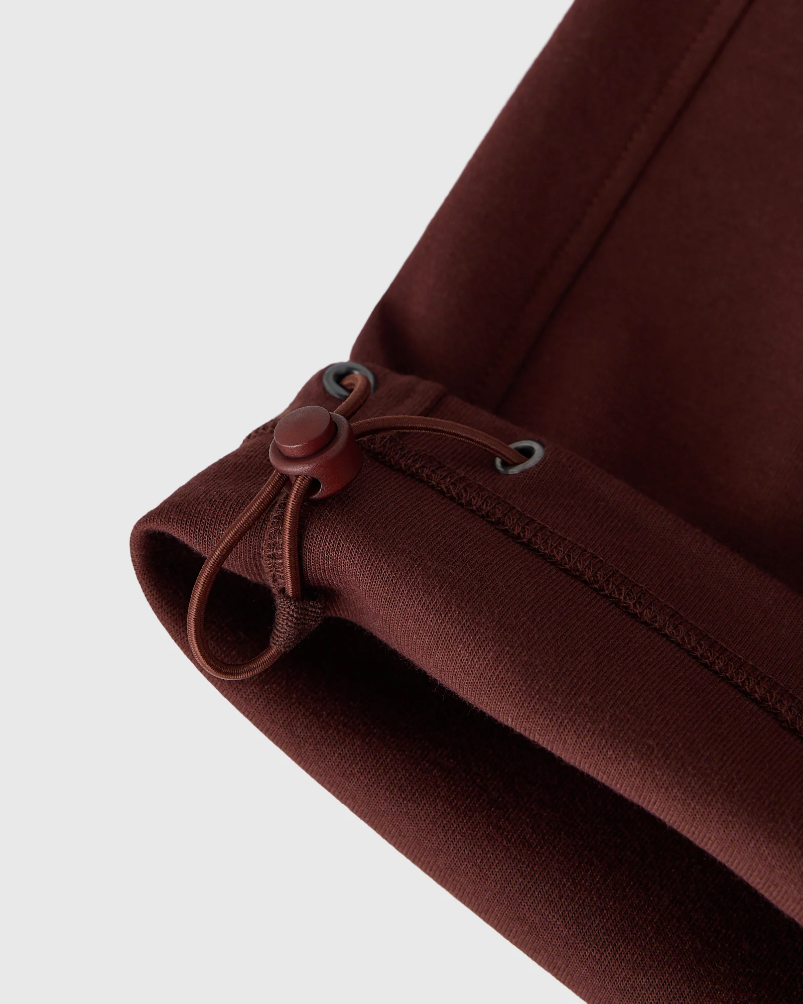Double Knit Script Sweatpant - Cocoa - Image 4
