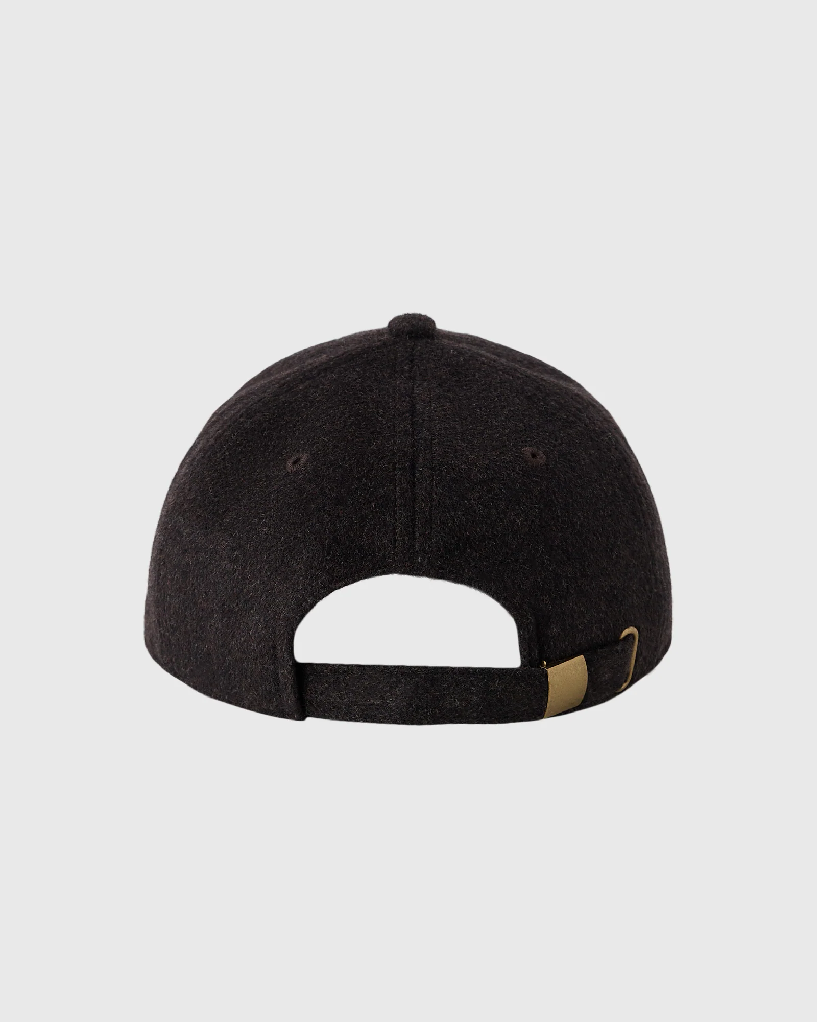 Wooly Fleece 6 Panel Cap - Black Coco - Image 2