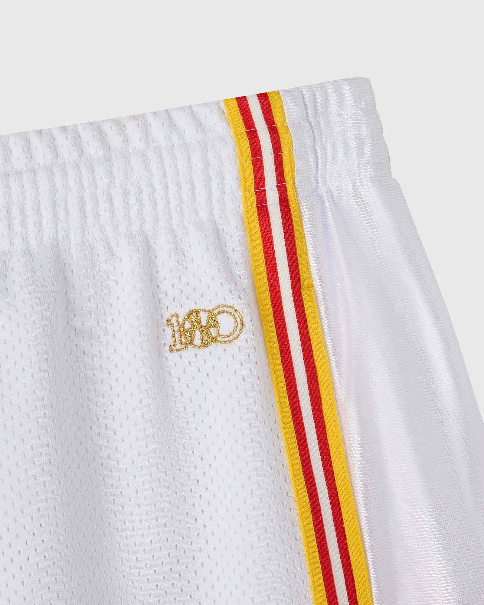 Harlem Globetrotters Basketball Short - White - Image 3