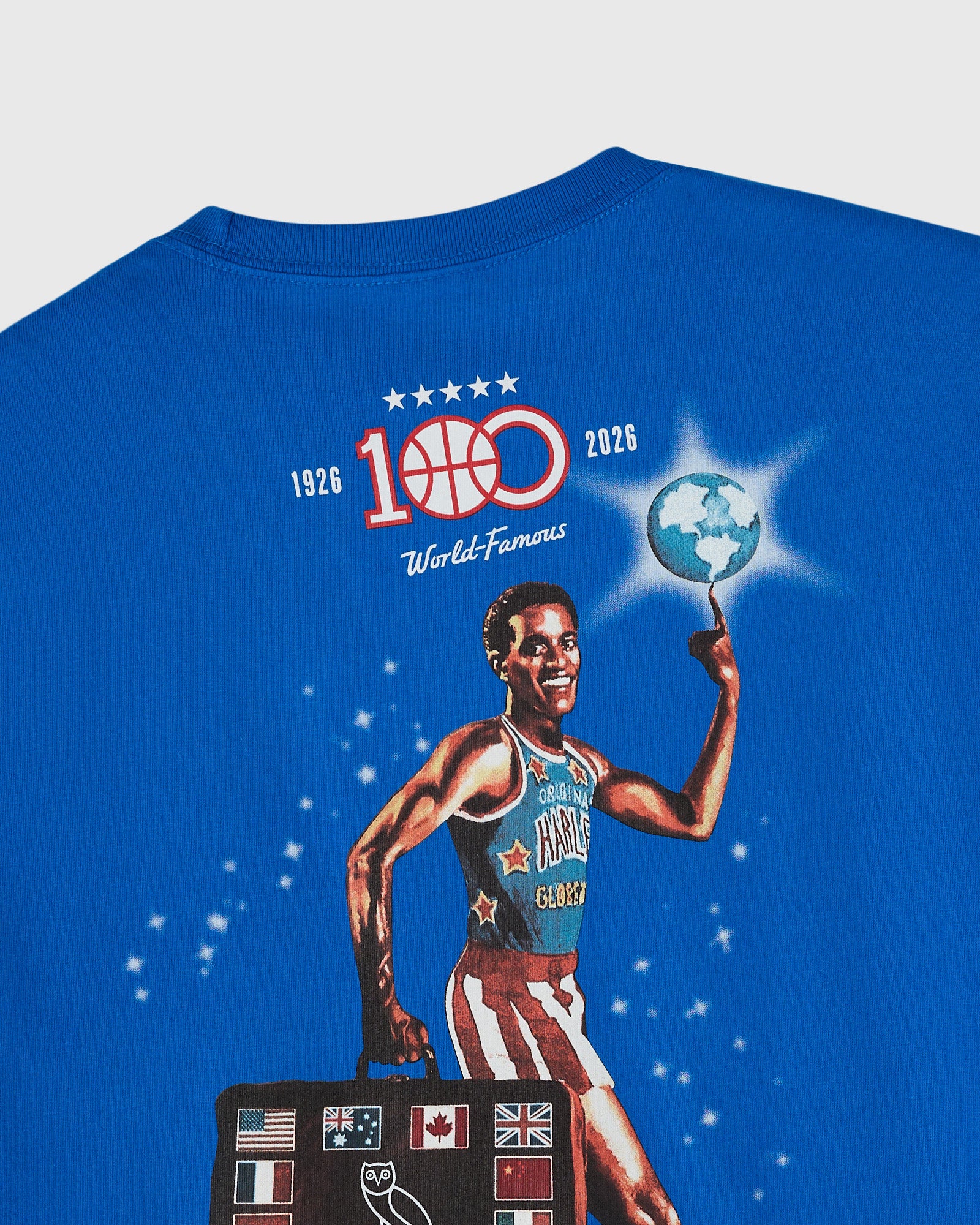 Harlem Globetrotters Tee - Blue - Image 4