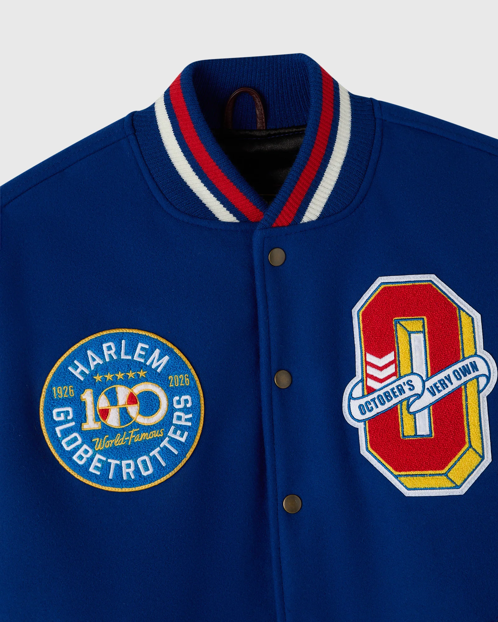 Harlem Globetrotters Varsity Jacket - Blue - Image 3
