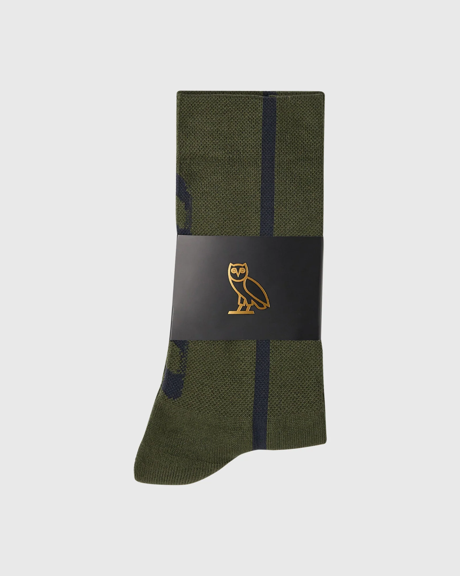 Heather Runner Socks - Deep Olive - Image 2