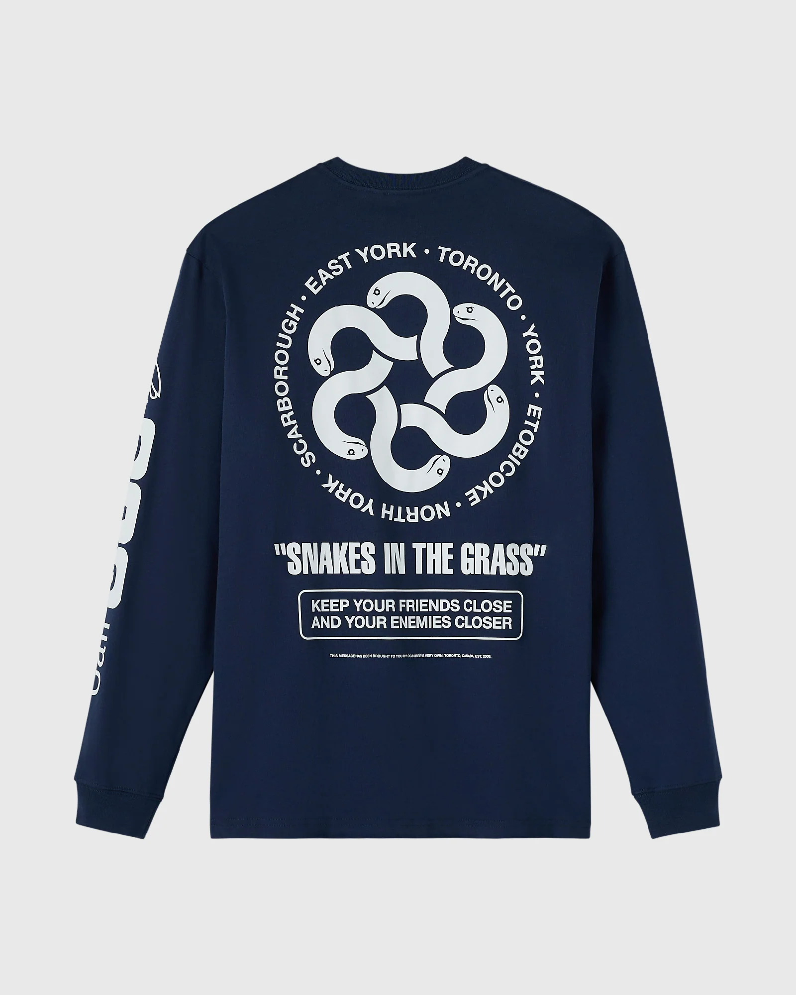 Metropolitan Long-Sleeve Tee - Royal Navy - Image 2