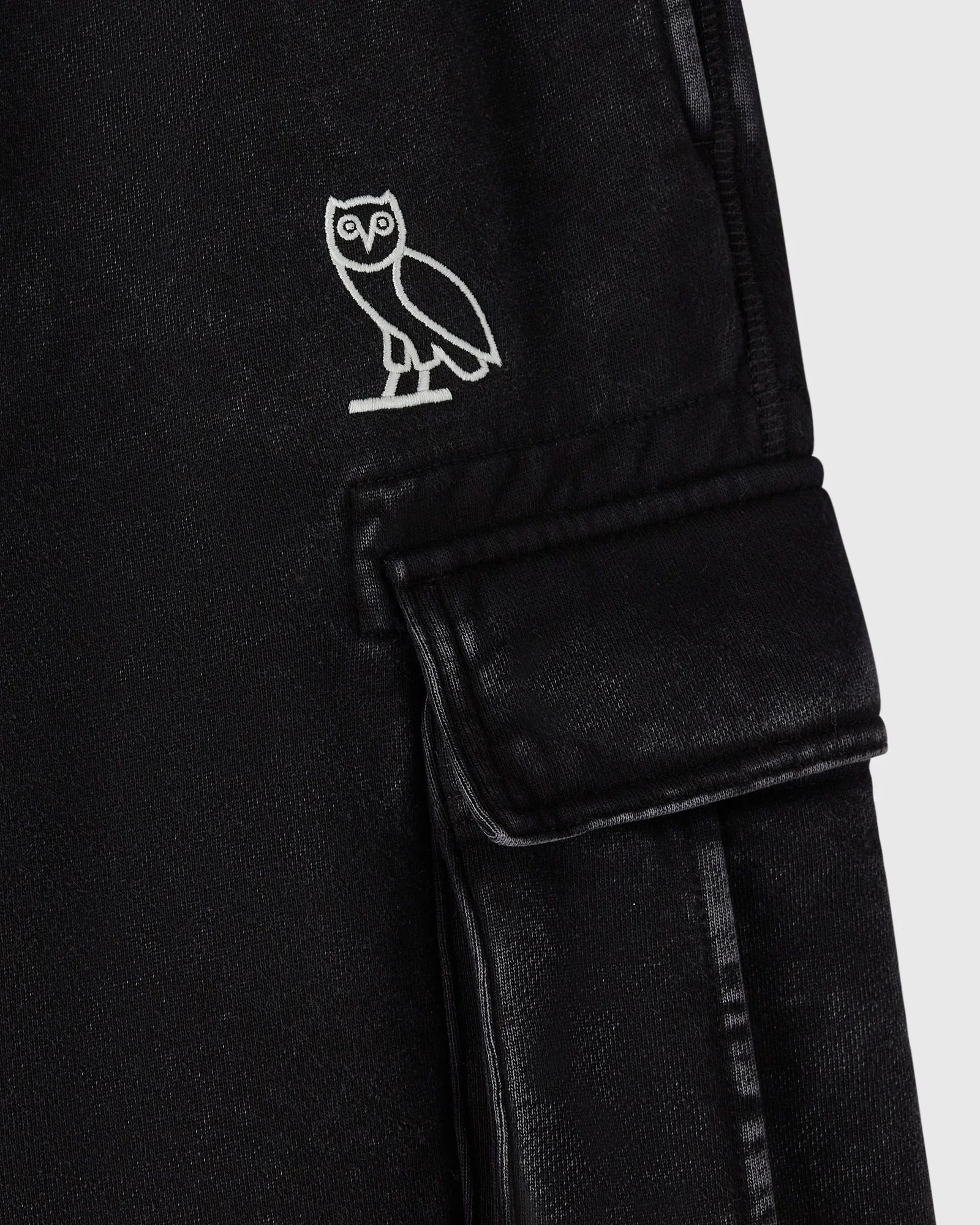 Muskoka Cargo Sweatpant - Garment Dyed Black - Image 2