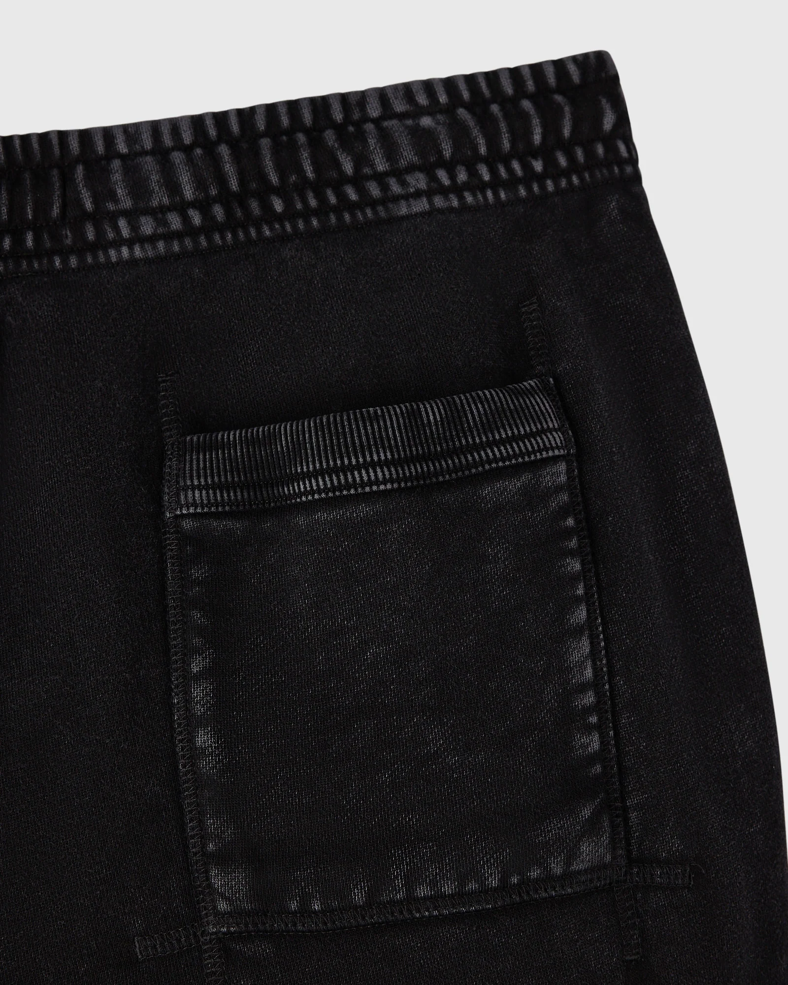 Muskoka Cargo Sweatpant - Garment Dyed Black - Image 4