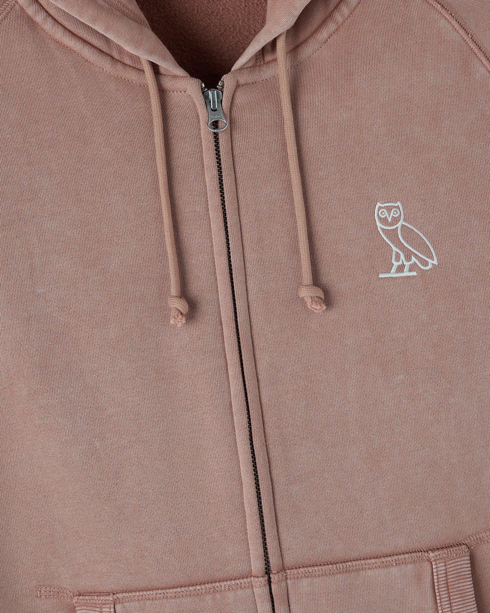Muskoka Raglan Full-Zip Hoodie - Clay Pink - Image 2