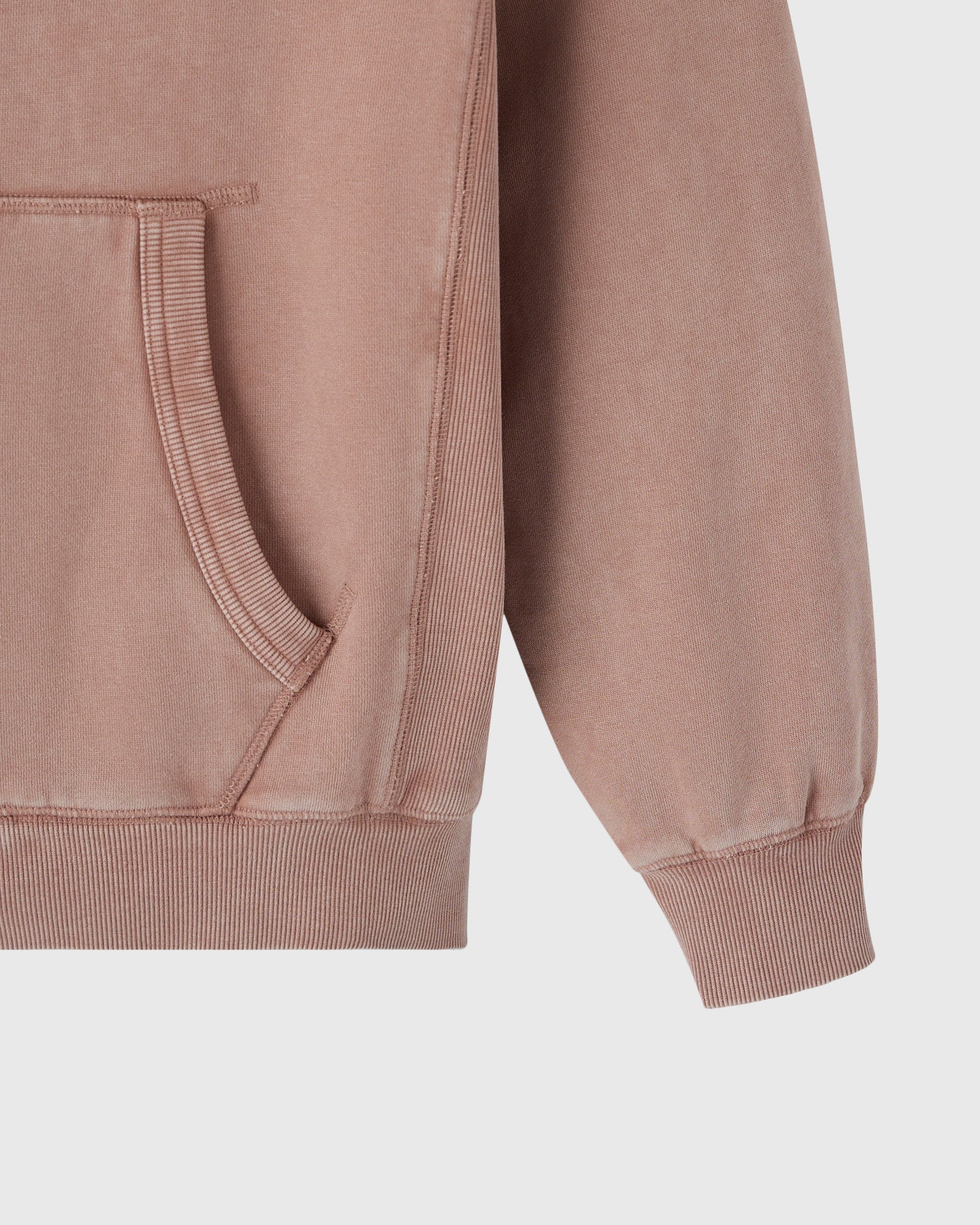 Muskoka Raglan Full-Zip Hoodie - Clay Pink - Image 3