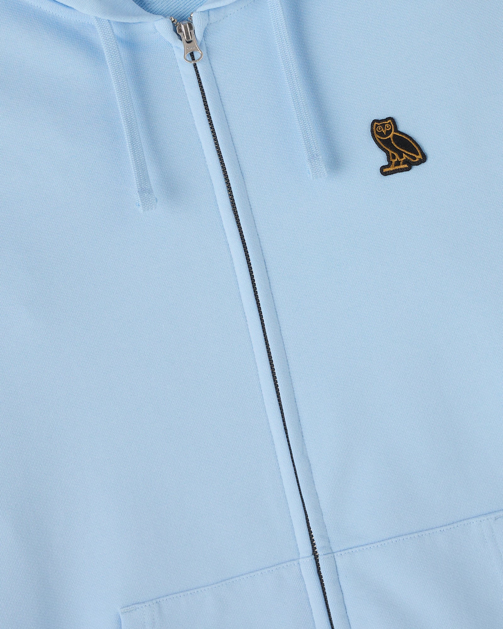Classic Full-Zip Hoodie - Light Blue - Image 2