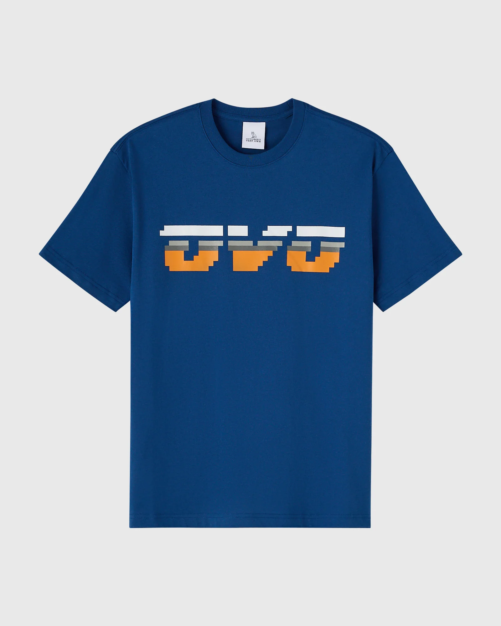 Pixel Runner Tee - Deep Denim