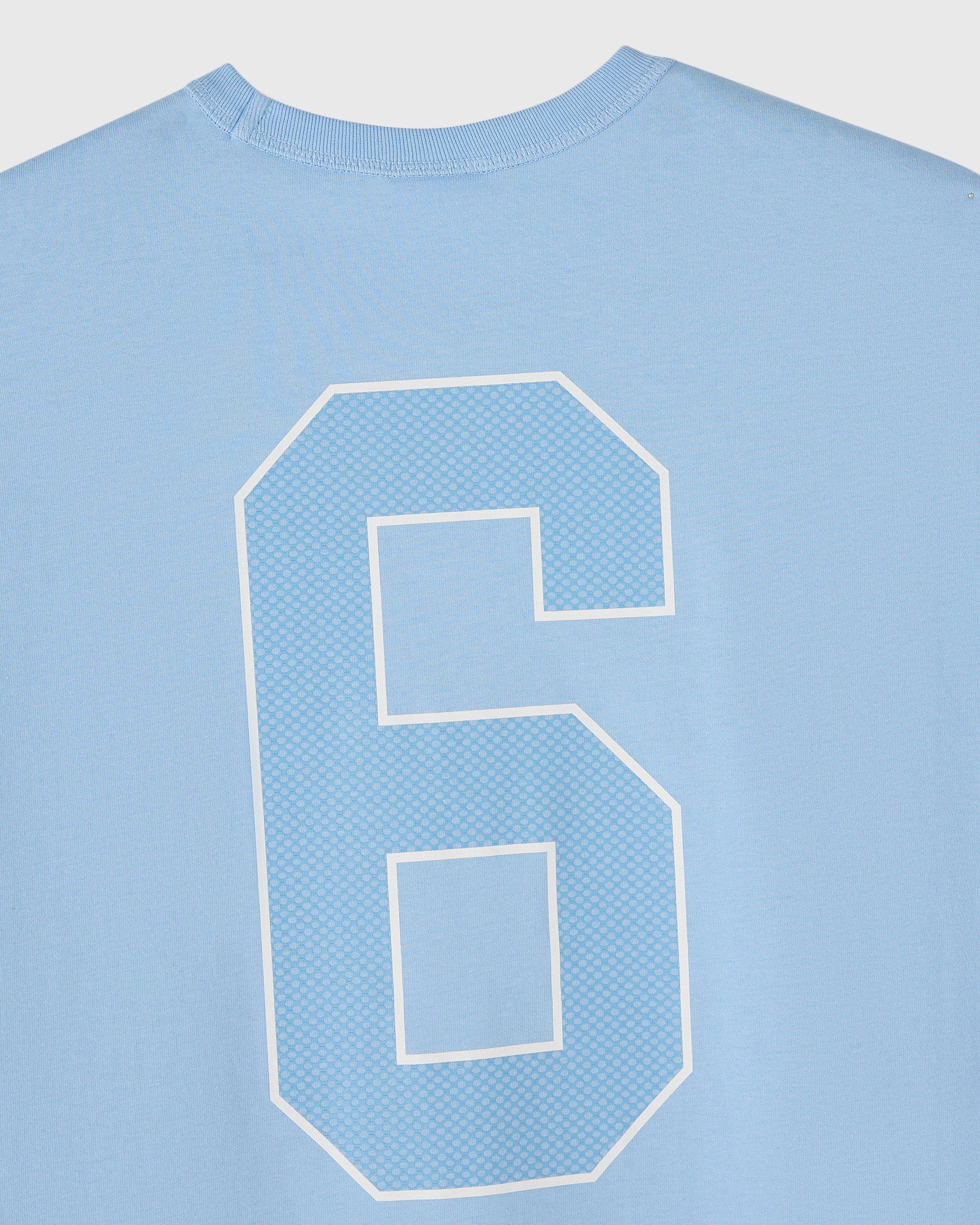 Runner Mesh Print Muscle Tee - Light Blue - Image 4