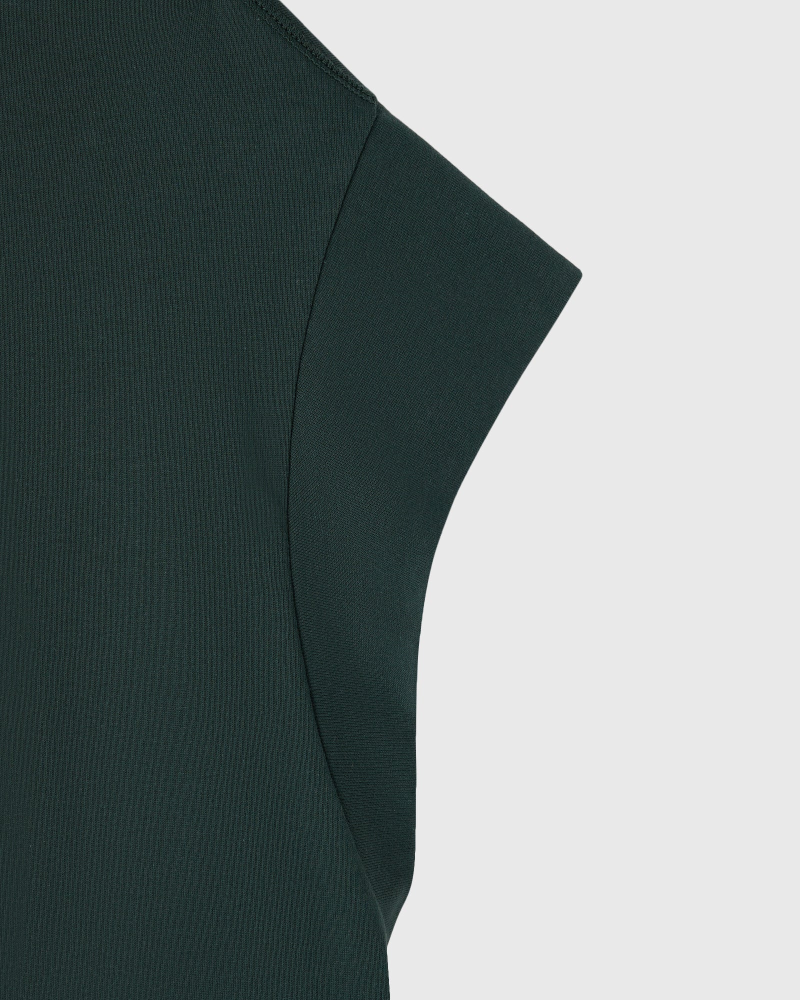 Runner Mesh Print Muscle Tee - Midnight Green - Image 5