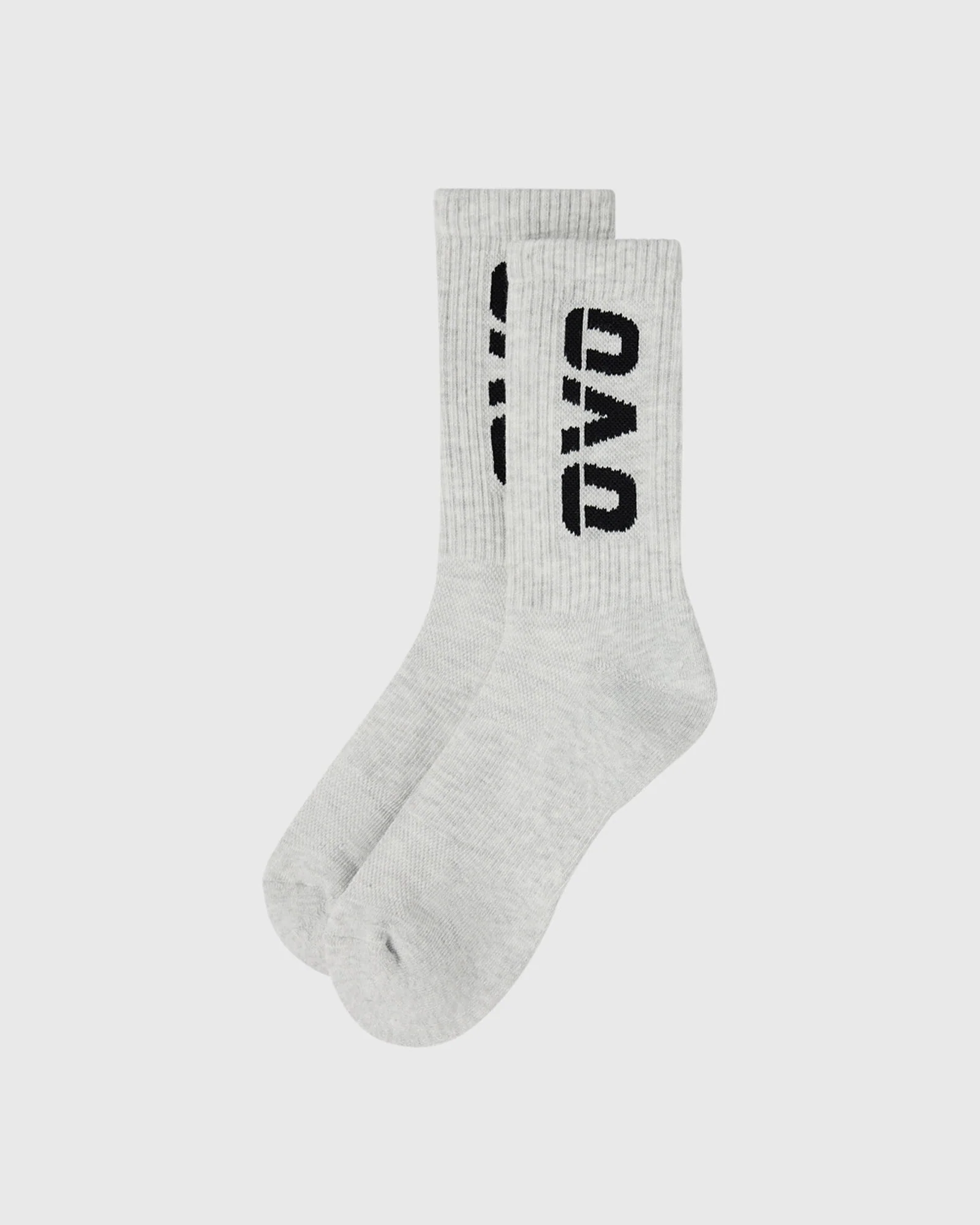 Runner Socks - Heather Grey/Black