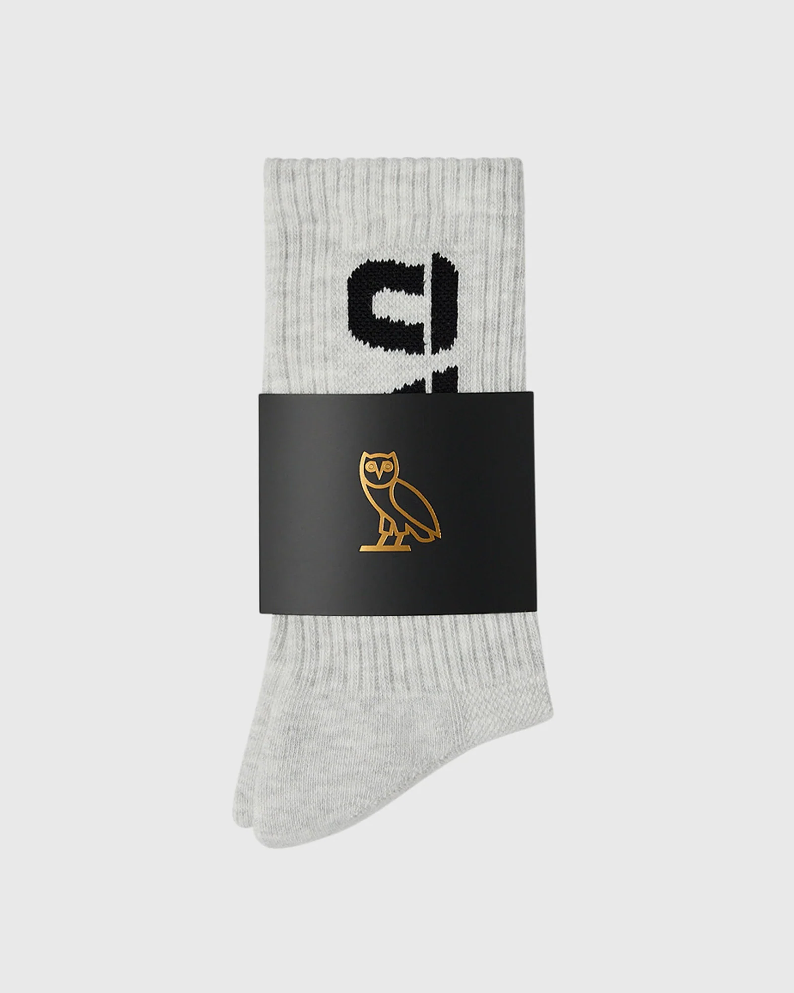 Runner Socks - Heather Grey/Black - Image 2
