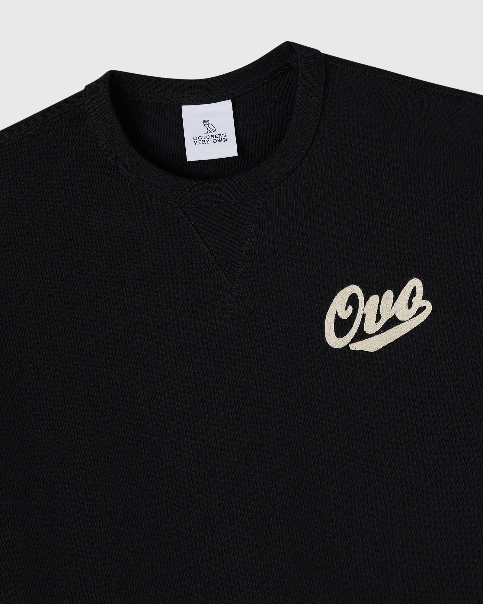 Shop Chainstitch Gusset Tee - Black - Image 2