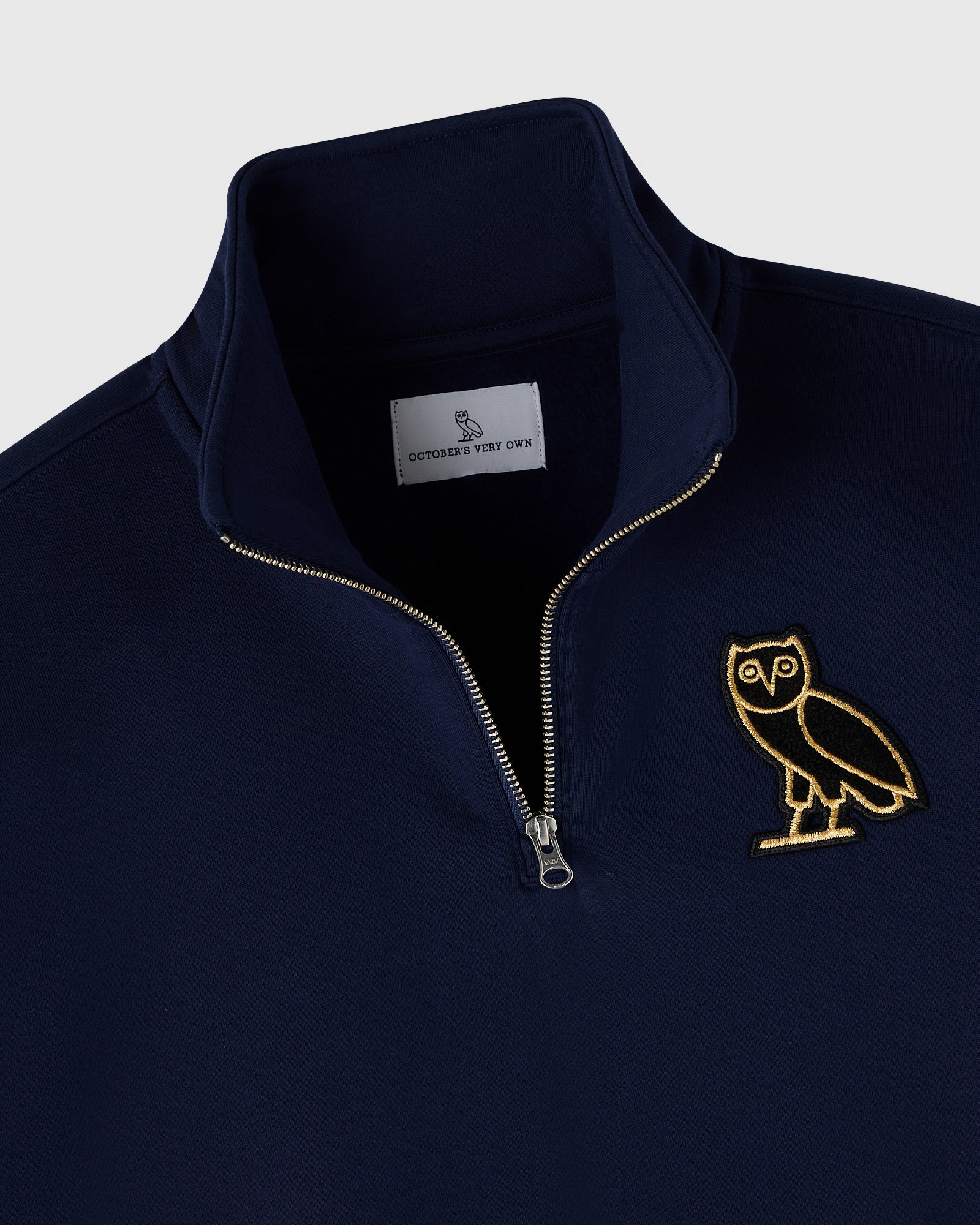 Signature Quarter-Zip Mockneck - Night Owl Navy - Image 3