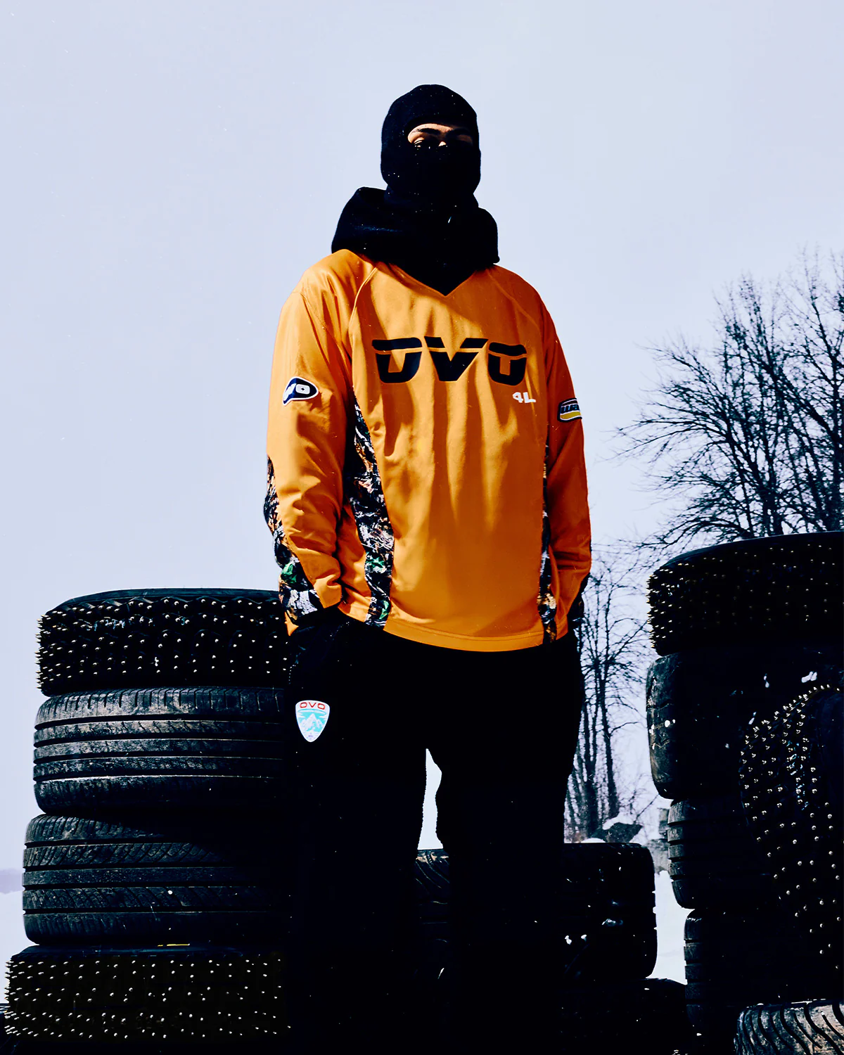 Snowcross Racing Jersey - Orange - Image 2
