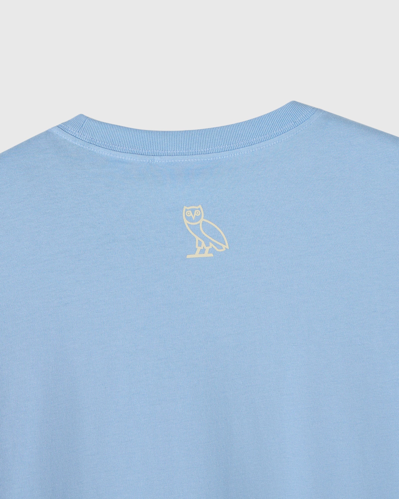 Sports Script Tee - Light Blue - Image 4