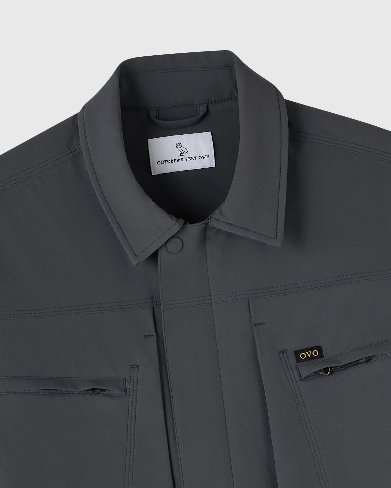 Tech Overshirt - Gray - Image 3