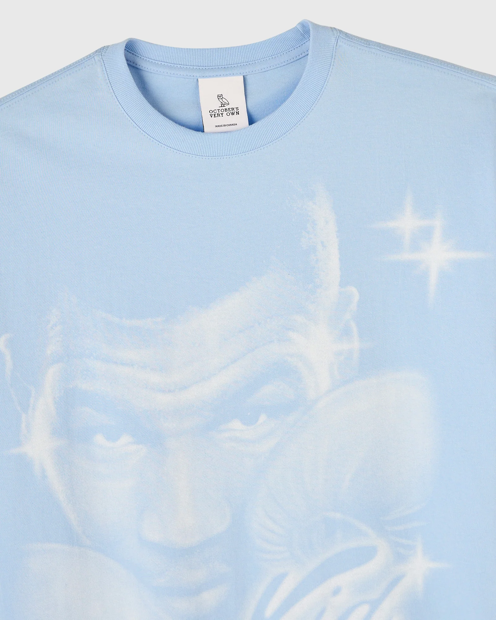 Tyson Airbrush Tee - Light Blue - Image 3
