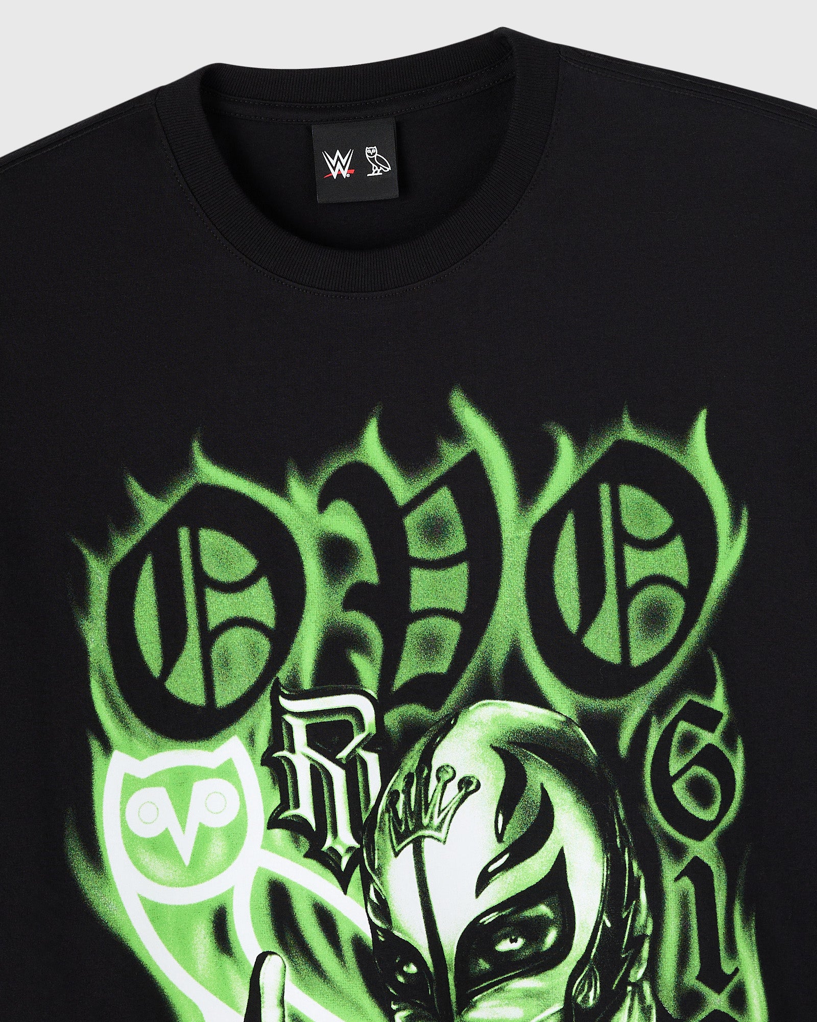 WWE Rey Mysterio Tee - Black - Image 3