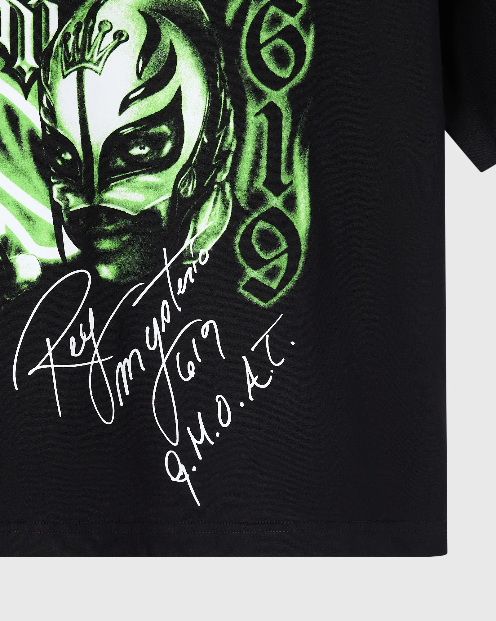 WWE Rey Mysterio Tee - Black - Image 4