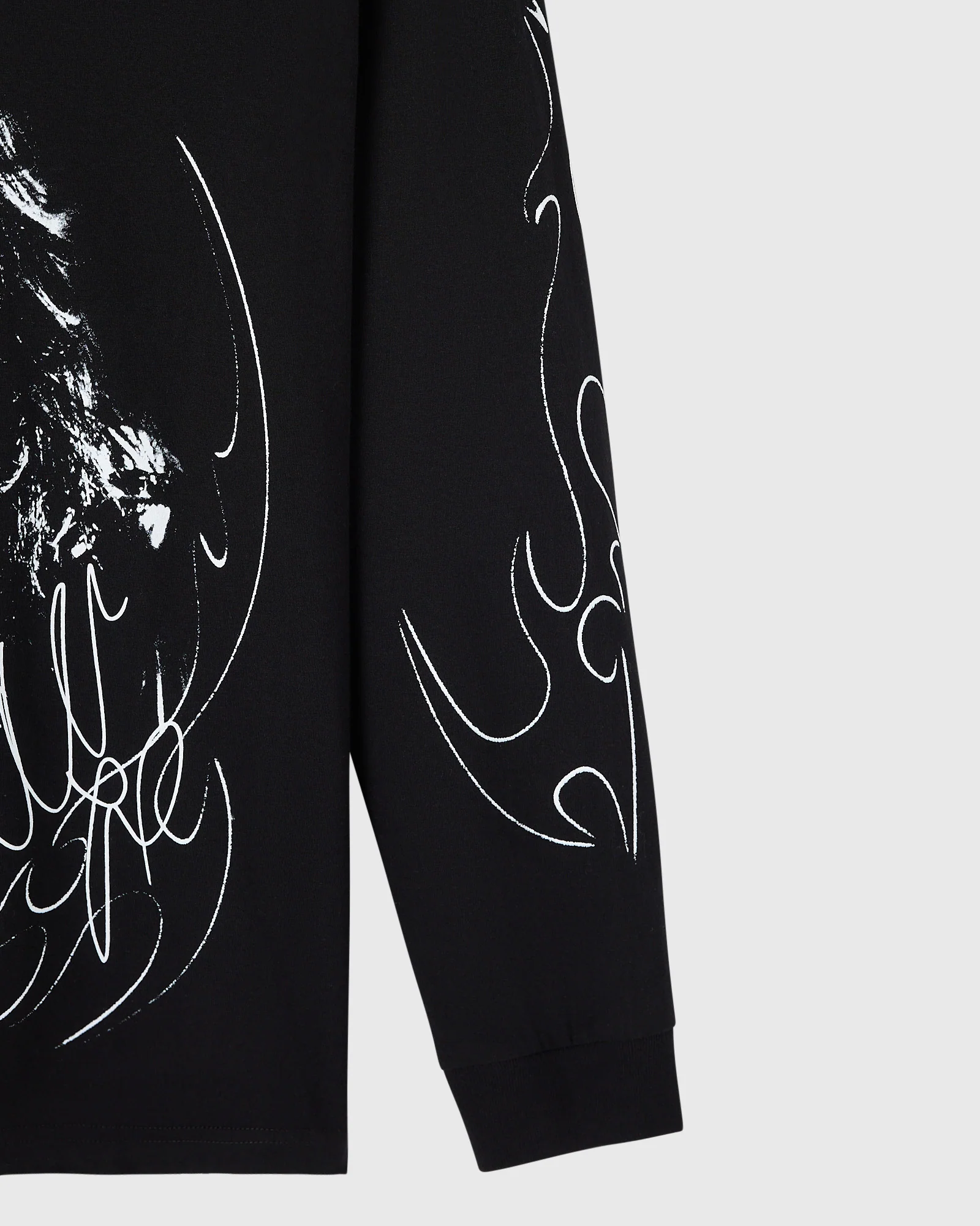WWE Rhea Ripley Long-Sleeve Tee - Black - Image 5