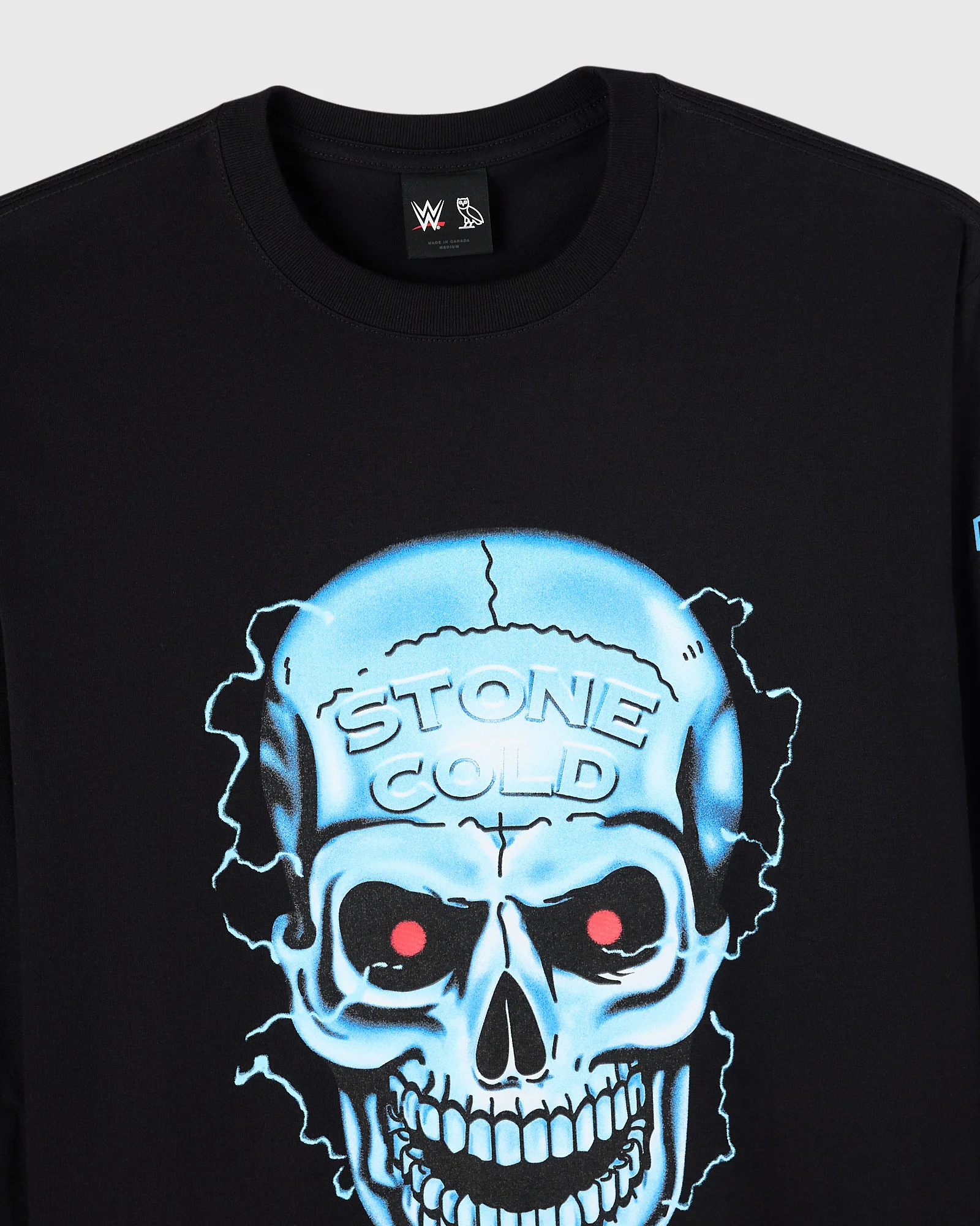 WWE Stone Cold Long-Sleeve Tee - Black - Image 3
